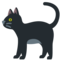 Black Cat emoji on Twitter